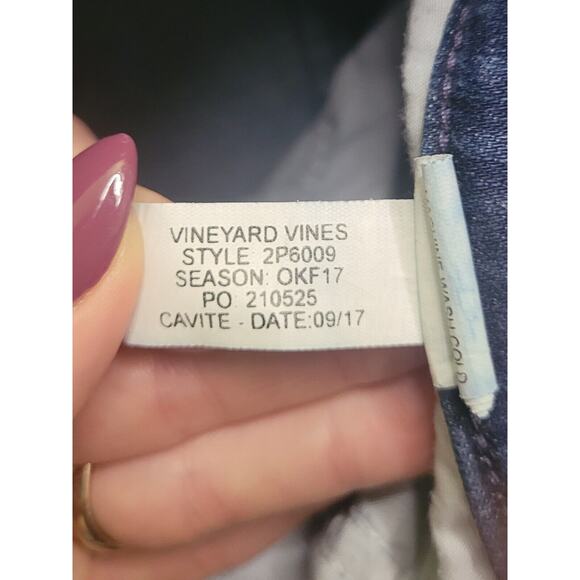 Vineyard Vines Skinny Jeans Size 0 Low Rise Blue Denim – EUC w/ Flaw - Picture 5 of 9